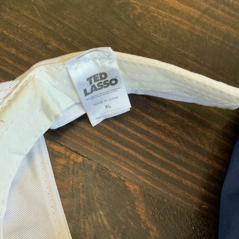 Ted Lasso AFC Richmond Coach Costume Set XL Jacket Shorts Visor Whistle Spirit - Picture 5 of 12